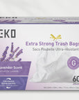 Code G -21 Gallon Easy-Dispense Roll Trash Bag - 60 Count-Lavender Scent