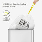 EKO Code C - 4 Gallon Easy-Dispense Roll Trash Bag - 80 Count (10-15L) – 10% thicker than the leading
national brands