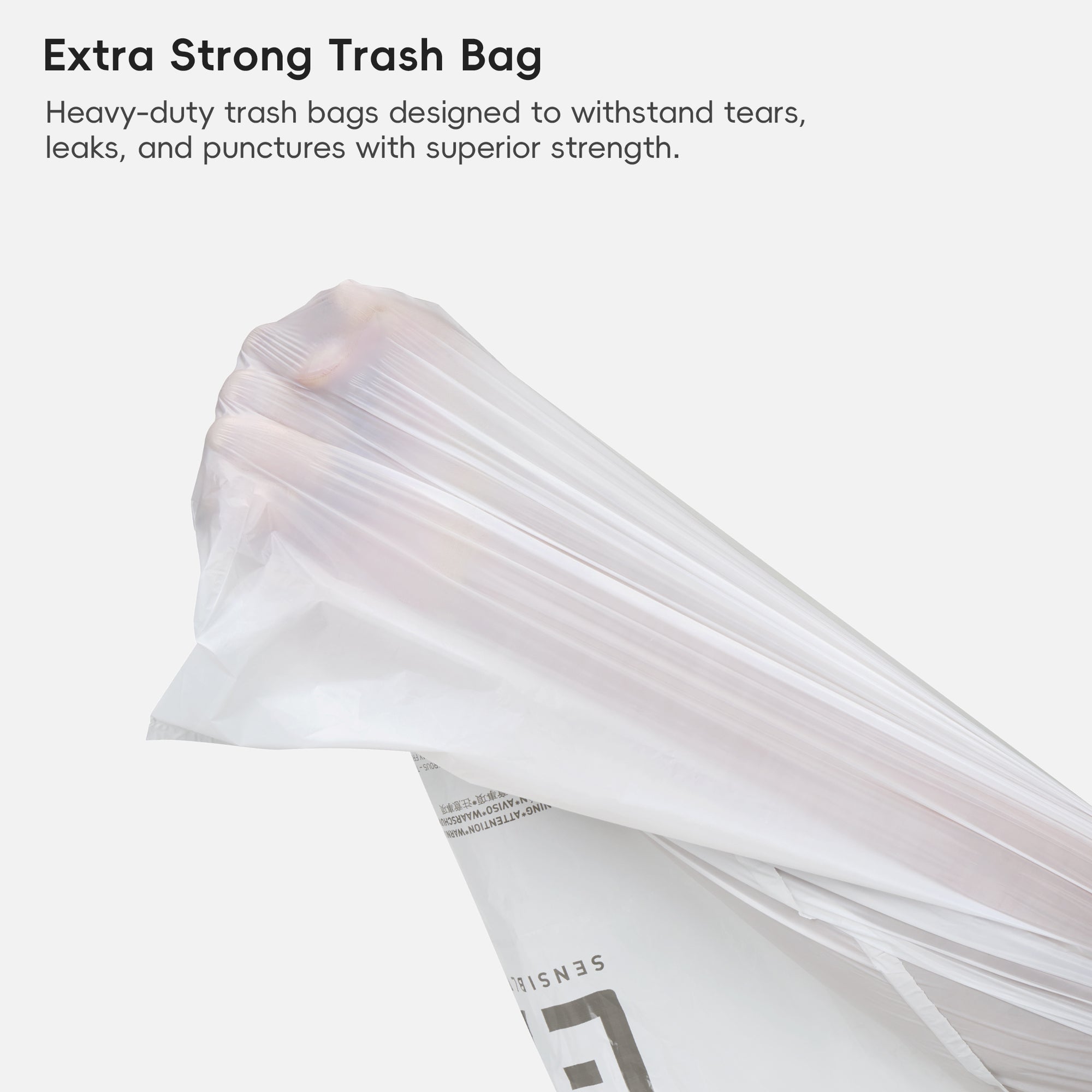 Code F-1 Slim - 8 Gallon Garbage Bags - 400 Count (30.3L)