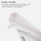 Code M Easy-Dispense Roll Trash Bags, 35-40 L / 9.3-10.6 Gal