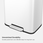 Madison Step Trash Can with Liner