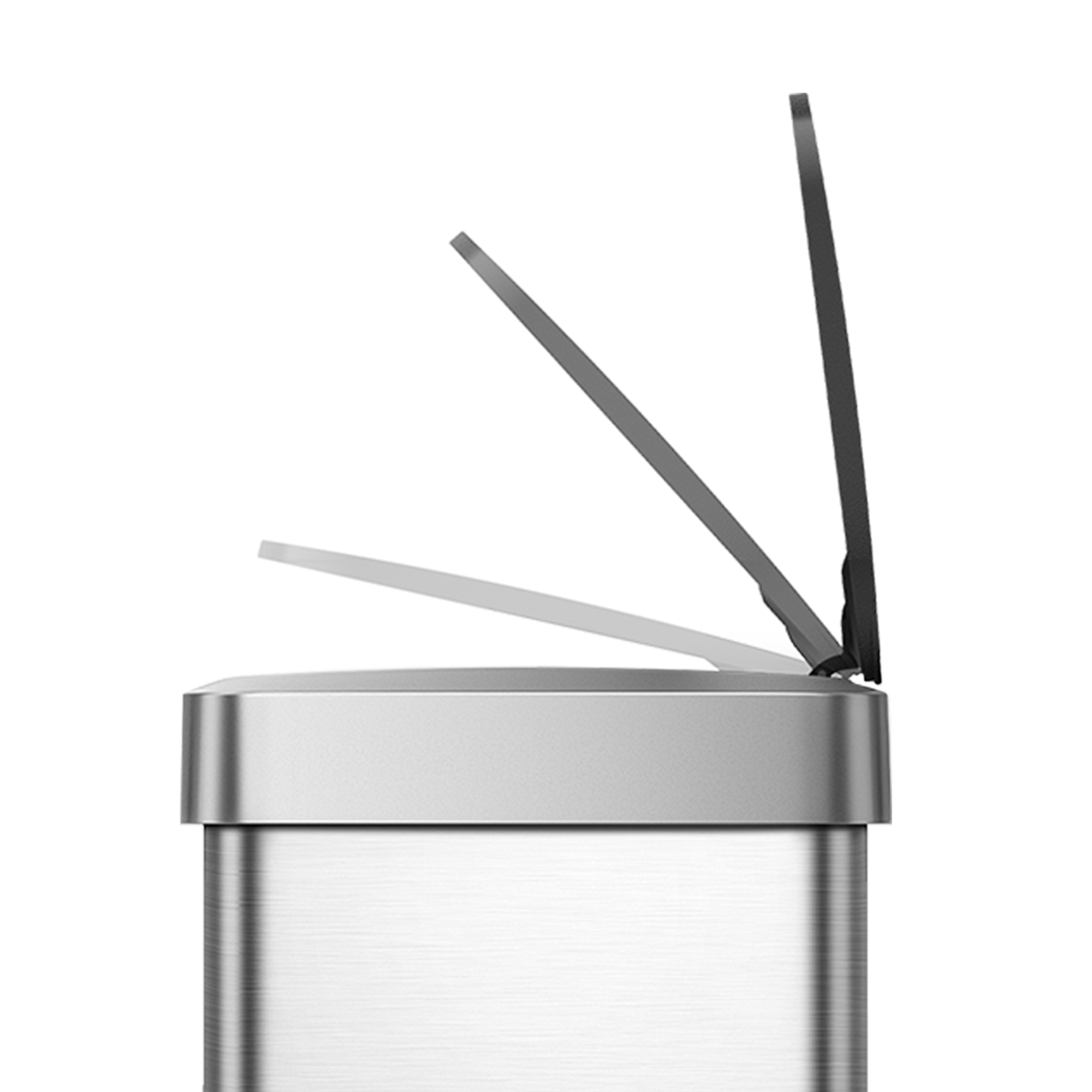 EKO trash can with soft close lid.