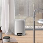 Madison Small Step Trash Can with Liner