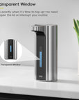 Aroma Pro 13.5 fl oz Touchless Automatic Liquid Soap Dispenser-Stainless Steel