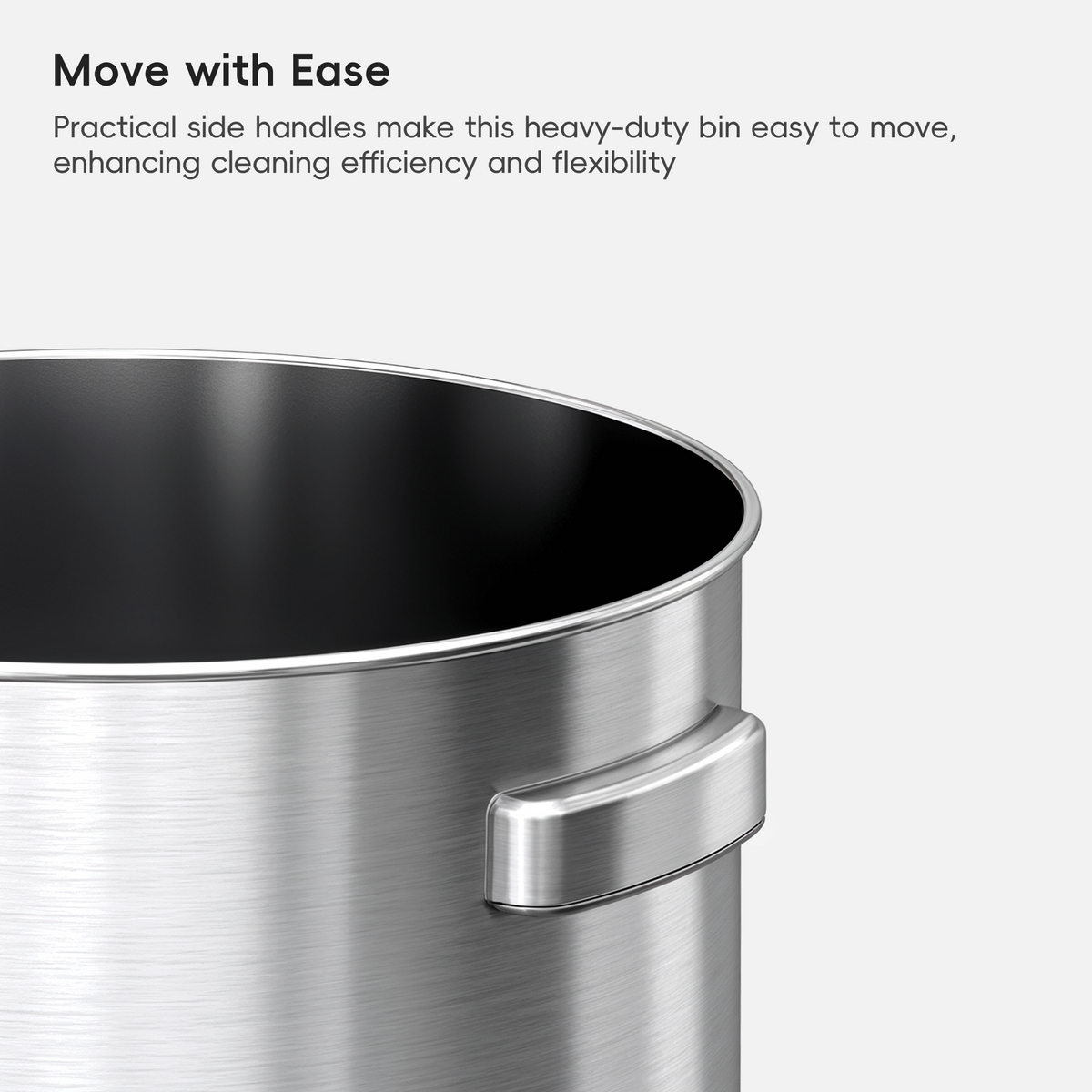 Urban Round Open Top Trash Can