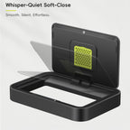 EKO Replacement Lid for EK9378P-50L Featuring Whisper-Quiet Soft-Close. Smooth. Silent. Effortless.