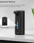 Aroma Pro 13.5 fl oz Touchless Automatic Liquid Soap Dispenser-Matte Black