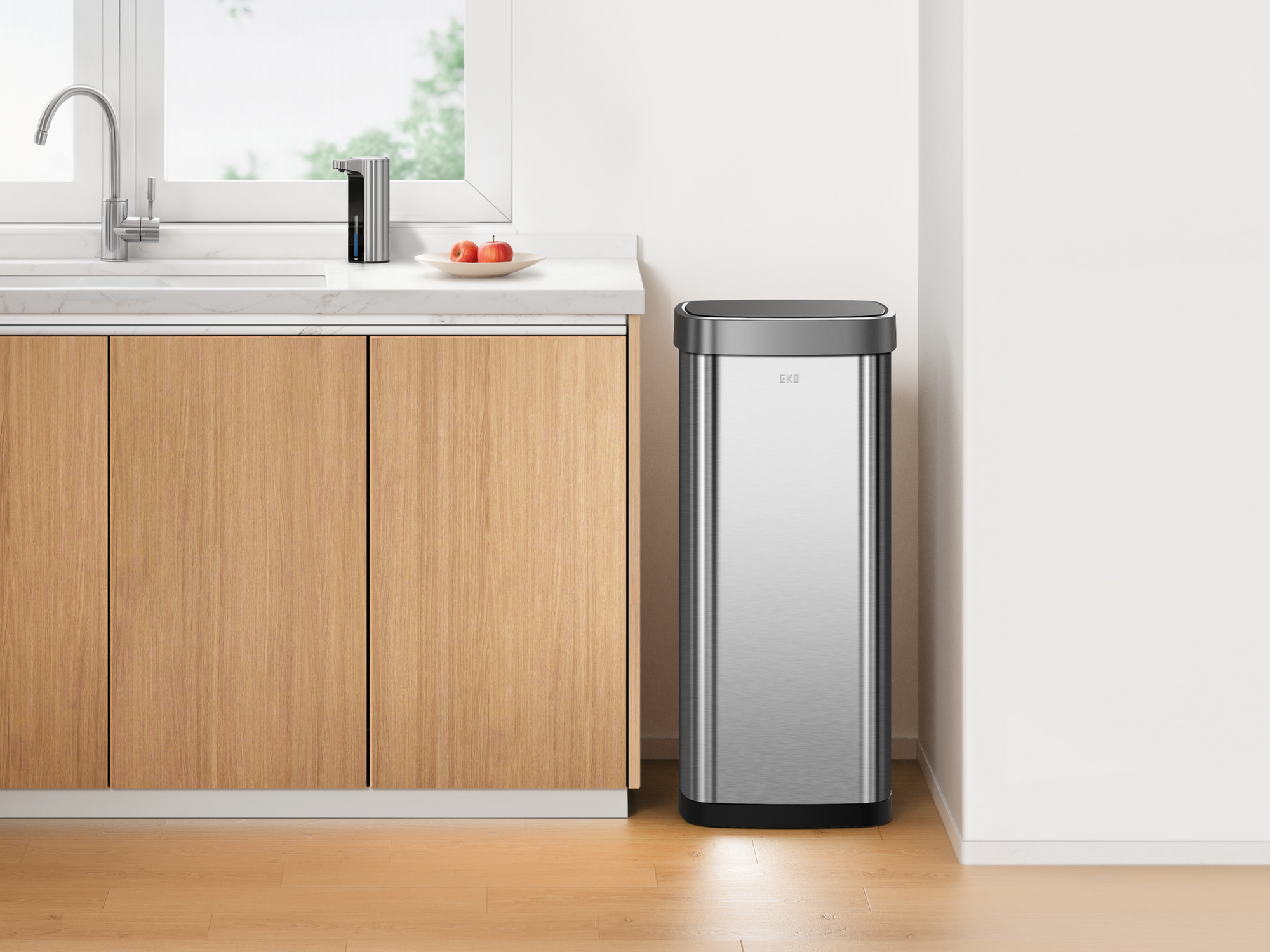 Ecosmart 80L / 21 Gal Motion Sensor Tall and Large Kitchen Trash