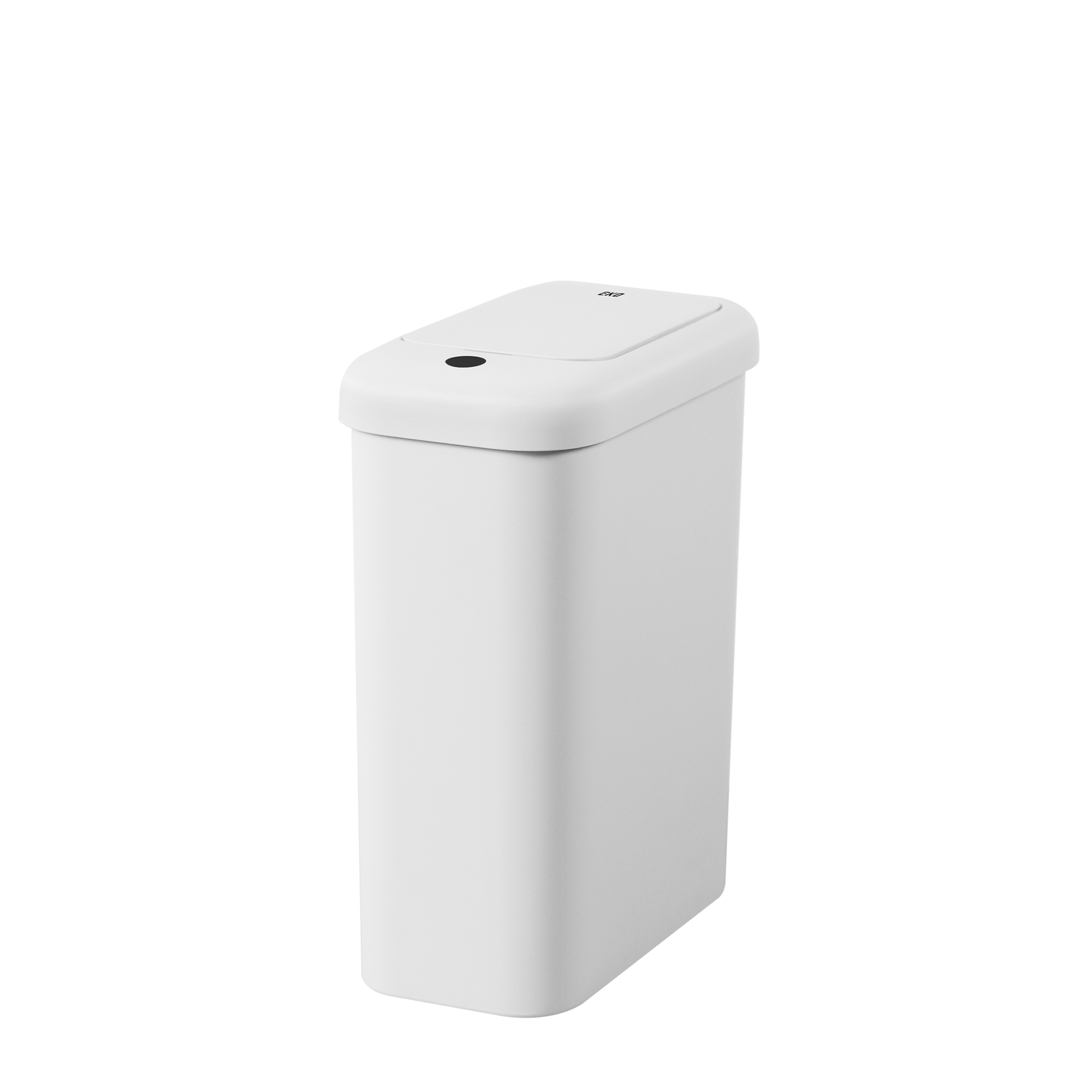 Morandi Slim Bathroom Trash Can - 10L /2.6 Gallon - White – Home