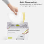 Code Z Easy-Dispense Roll Trash Bags, 40-60 L / 10.6-15.9 Gal