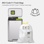 Madison Step Trash Can with Liner