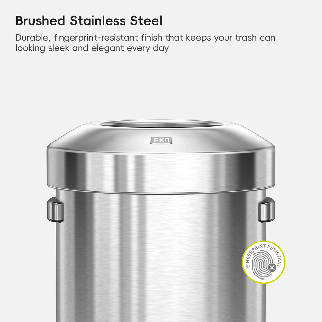 Urban Round Open Top Trash Can