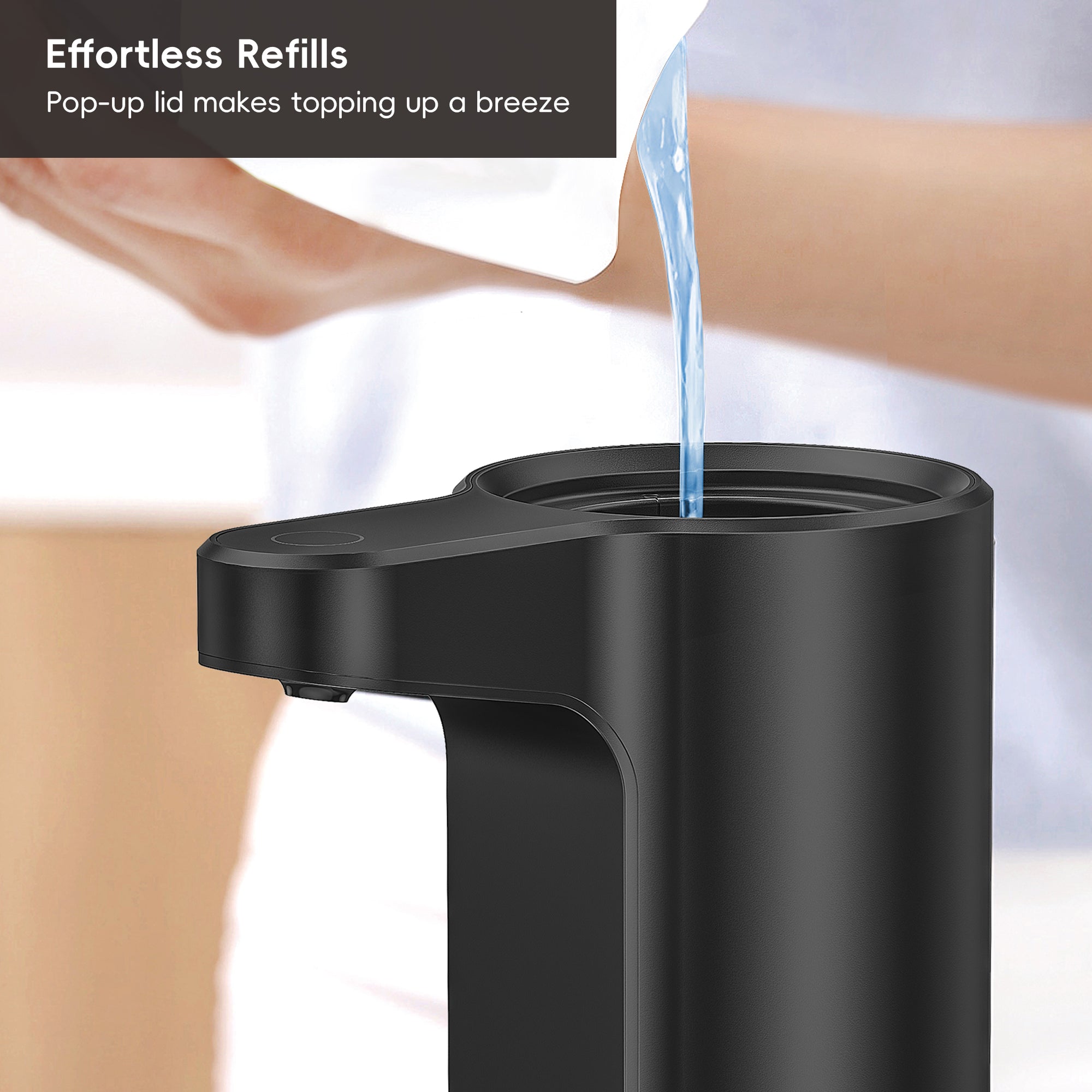 Aroma Smart Liquid Soap Dispenser - Matte Black