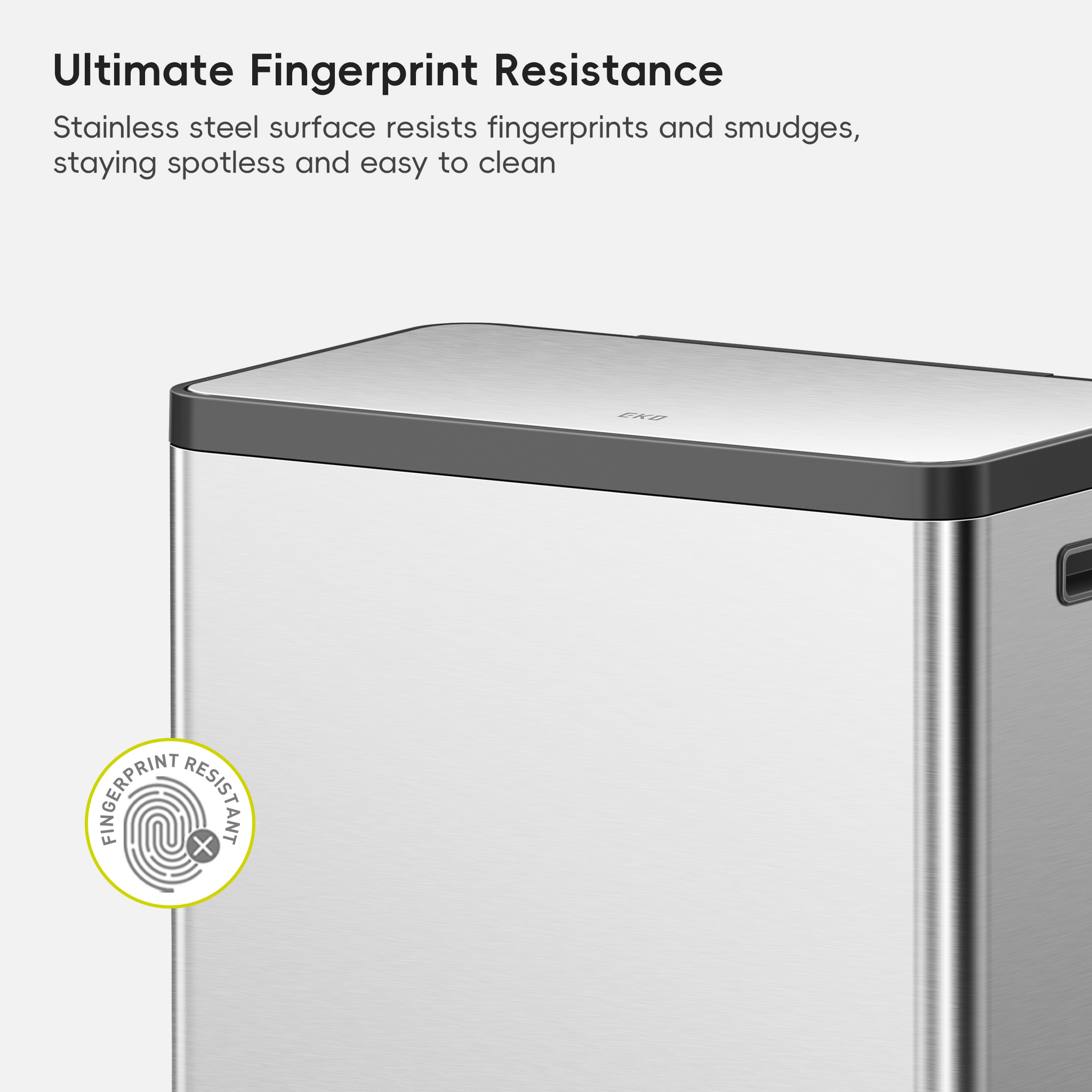 EcoCasa II Step Recycling Can - Dual Compartment 36L+24L – Home by EKO