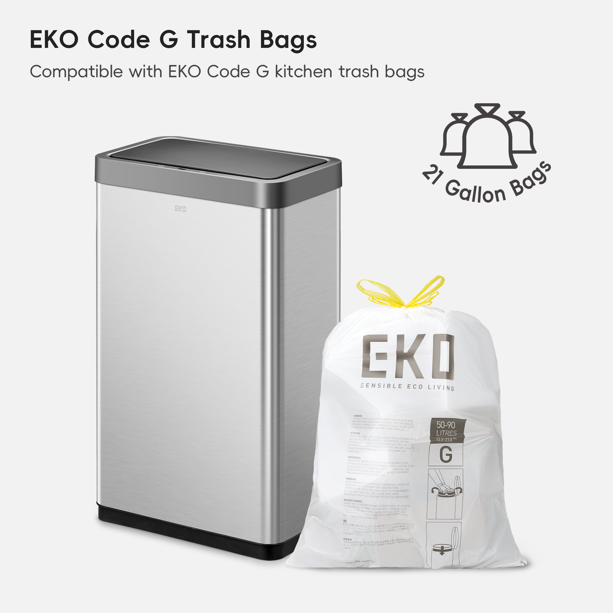 EKO Code G Trash Bags.