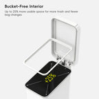 Hudson Slim Step Trash Can, 50 L