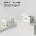EKO Code B - 2.6 Gallon Easy-Dispense Roll Trash Bag - 80 Count (7-10L) – Premium Quality Bags
