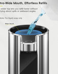 Aroma Pro 13.5 fl oz Touchless Automatic Liquid Soap Dispenser-Chrome Metallic