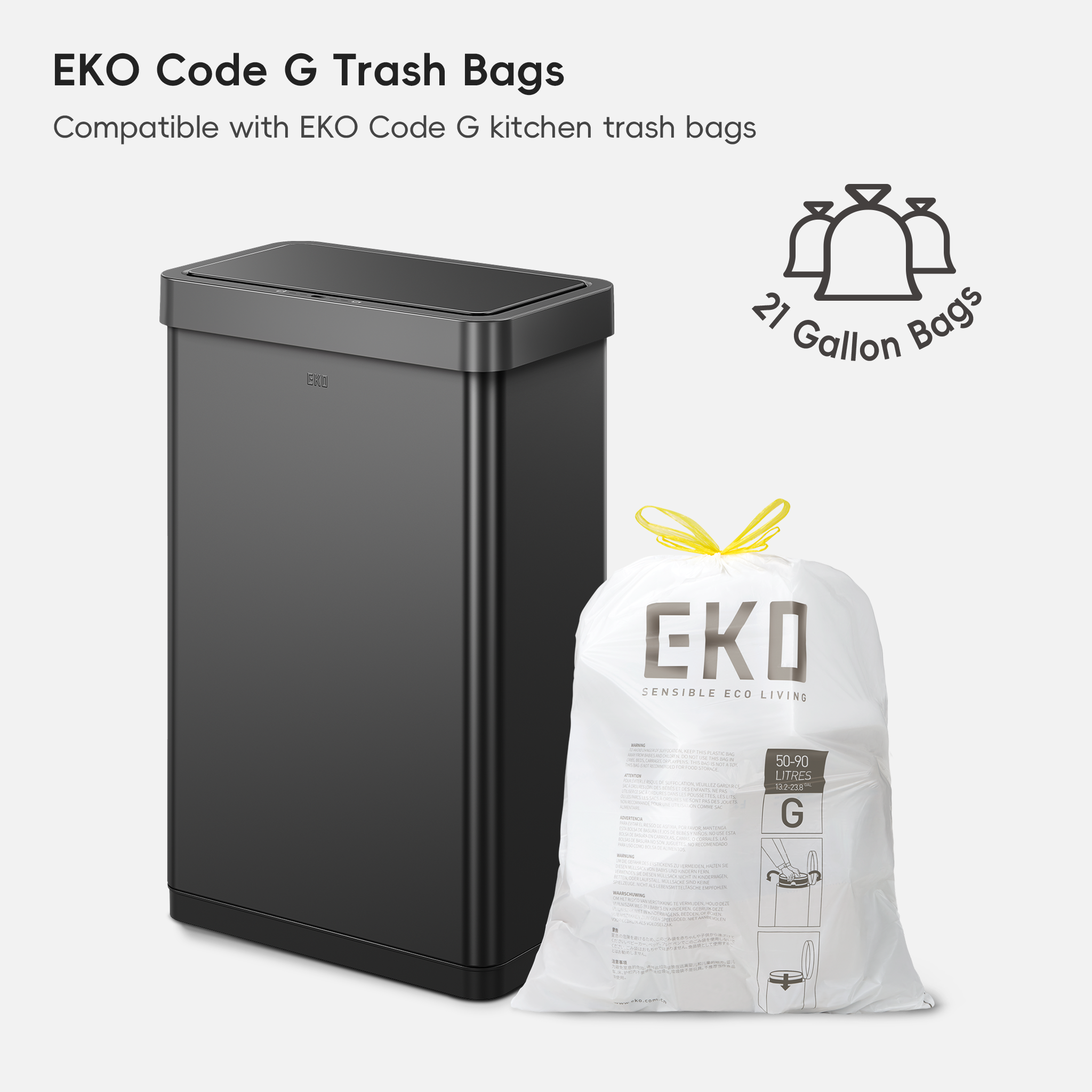 EKO Code G Trash Bags.