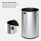 Urban Round Open Top Trash Can
