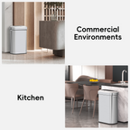 Urban Slim Open Top Trash Can
