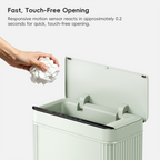 Brio Compact Motion Sensor Trash Can, 10 L