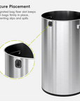 Urban Round Open Top Can Commercial Grade - 120L / 32 Gal