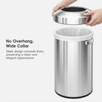 Urban Round Open Top Trash Can