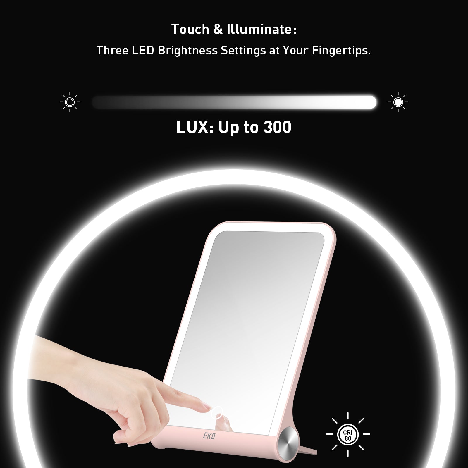 iMira Foldable 10.6&quot; LED Mirror - Sakura 1X