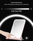 iMira Foldable 10.6" LED Mirror - Sakura 1X