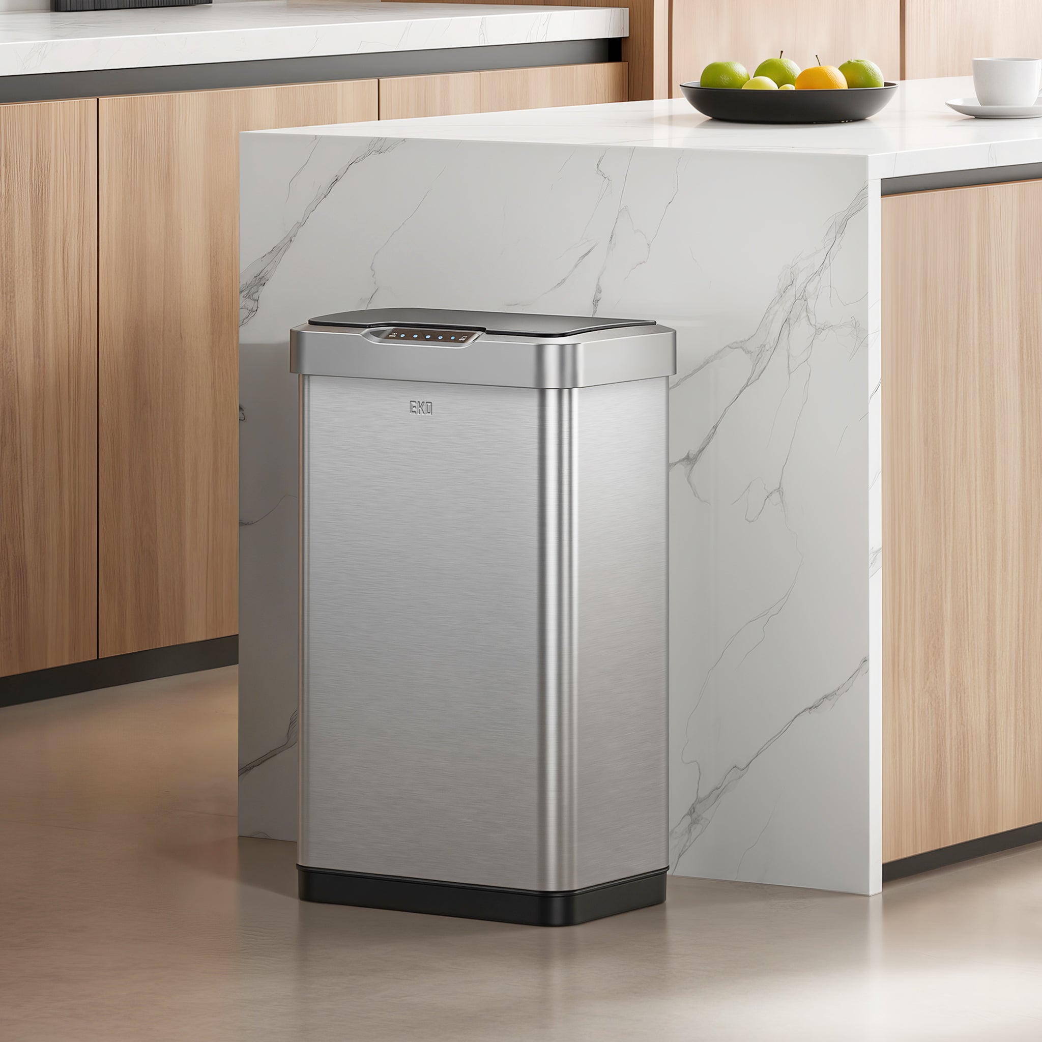 Mirage-T 13.2 Gal Stainless Steel Motion Sensor Can – Home by EKO