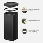 EcoSmart Motion Sensor Trash Can, 80 L