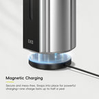 EKO Aroma Pro 13.5 fl oz Touchless Automatic Liquid Soap Dispenser-Chrome Metallic – Magnetic Charging
