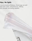 Code Z - 12.5 Gallon  Easy-Dispense Roll Trash Bag - 110 Count (40-60L)