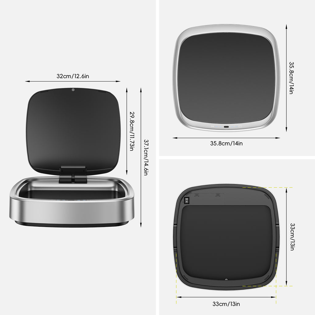 Replacement Lid for EK9259MT-80L EcoSmart Sensor Can