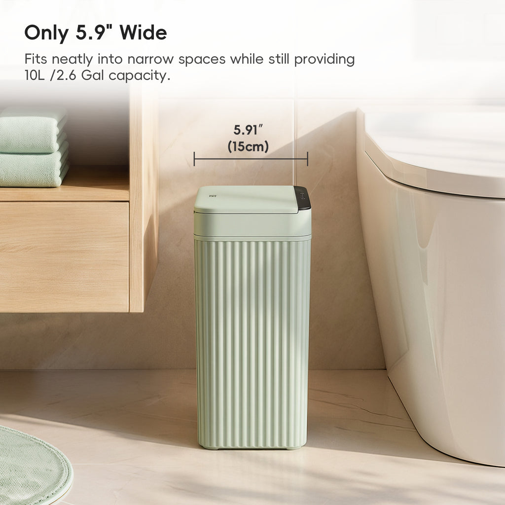Brio Compact Motion Sensor Trash Can, 10 L