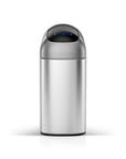 Astro  10L / 2.6 Gallon Slim Sensor Trash Can with Butterfly Lid-Matte Stainless Steel