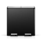EcoCasa Plus Dual Recycling Trash Can, 40+40 L