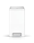 EcoCasa II Slim Step Can with Liner – 6L / 1.6 Gal - Matte White
