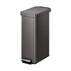 Hudson Slim Step Trash Can, 50 L