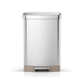 Hudson Step Trash Can with Bag Compartment