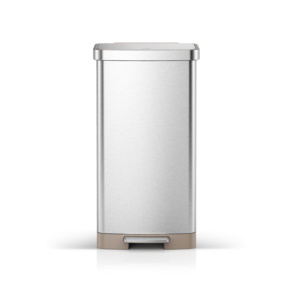 Hudson Step Trash Can with Bag Compartment