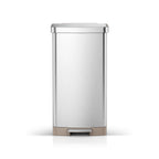 Hudson Step Trash Can with Bag Compartment