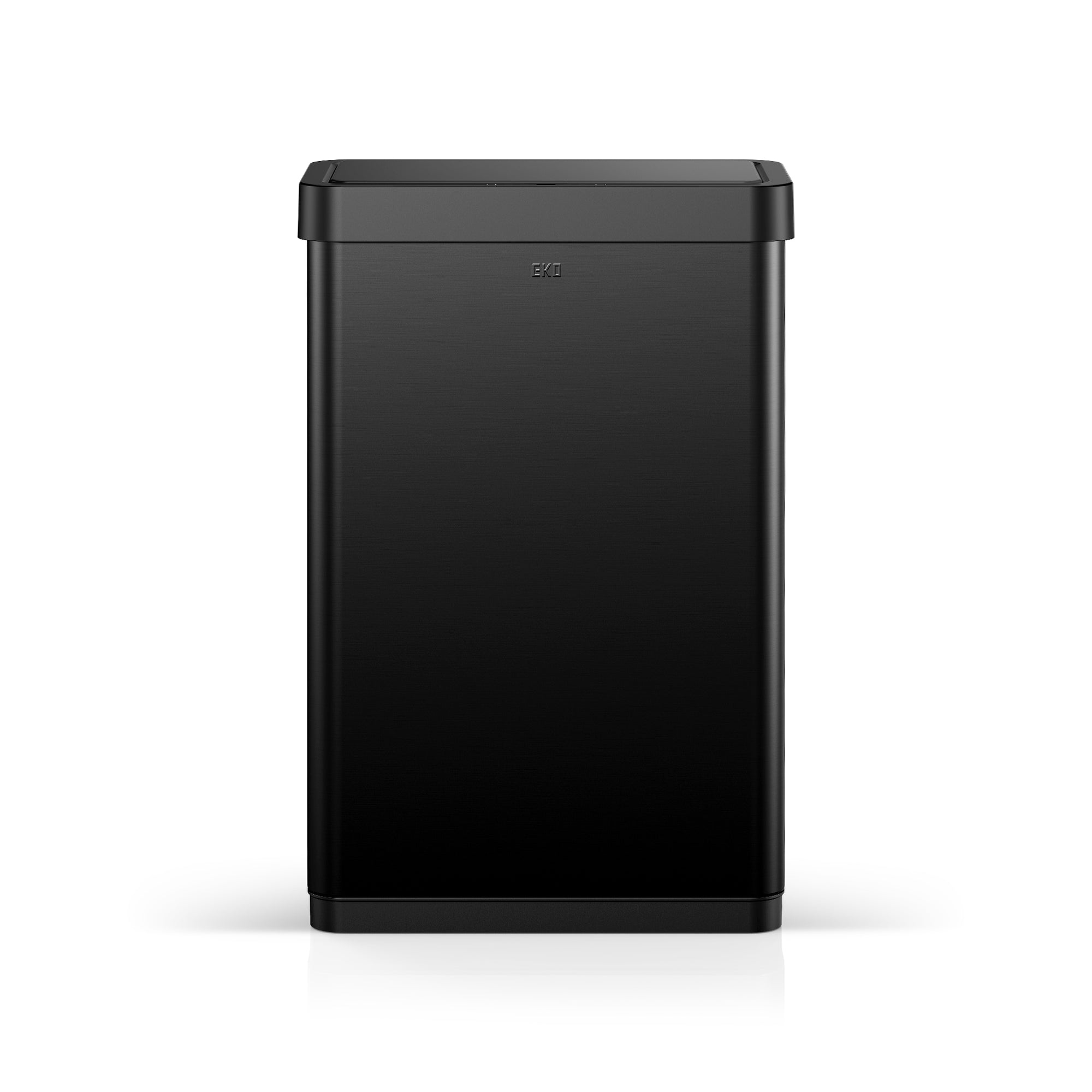 Maxwell Step On Foot Pedal Trash Can, 13.2 Gallon/50L Matte Black Steel