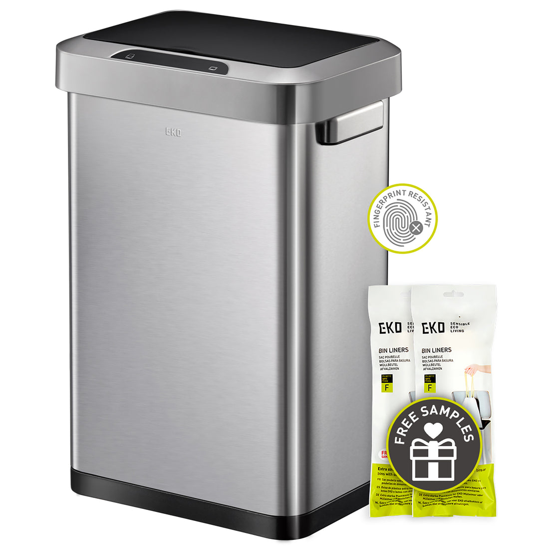 EKO Horizon bin is the perfect choice if you have limited space but require  maximum waste storage. 