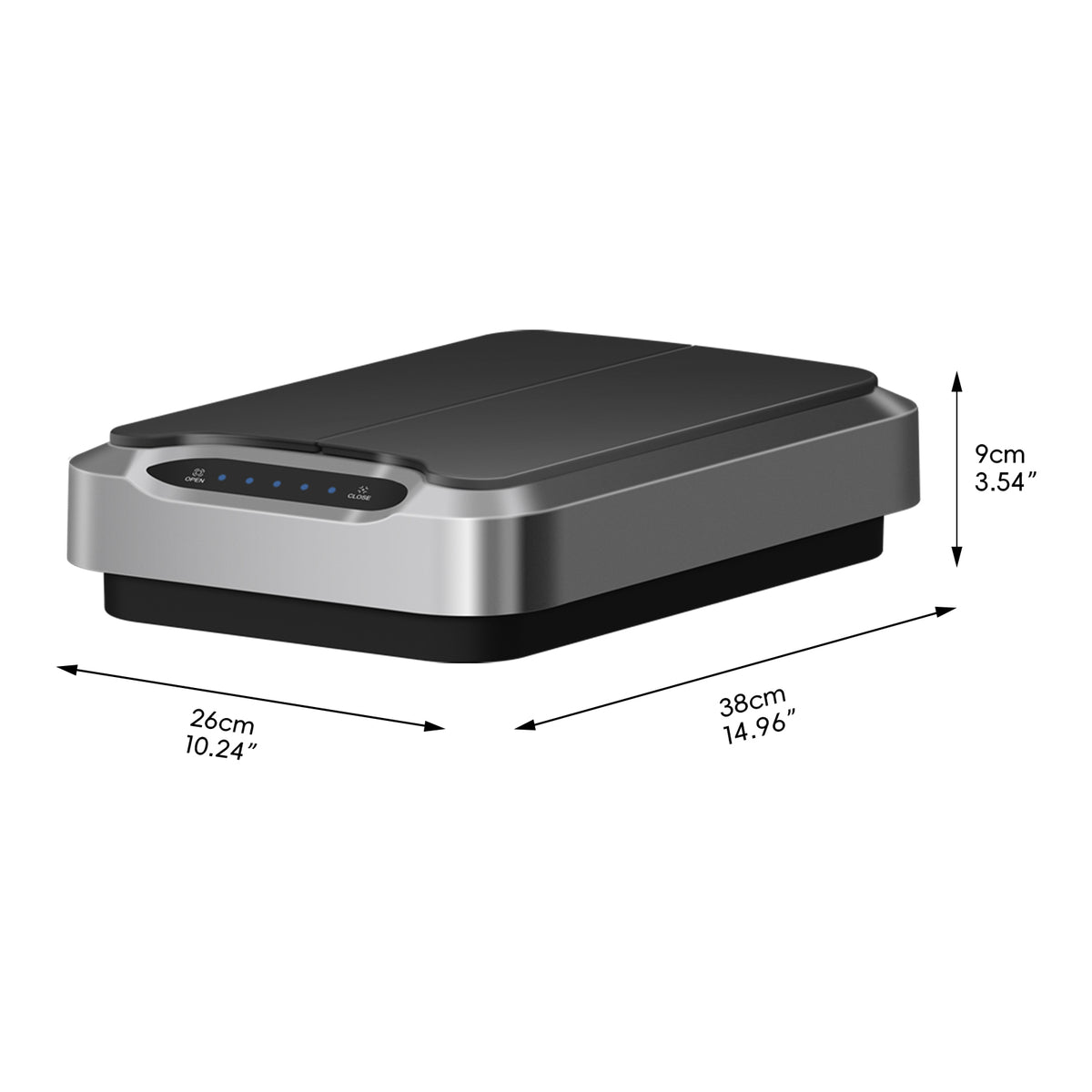 EKO EK9277BMT-50L-Lid – Dimensions