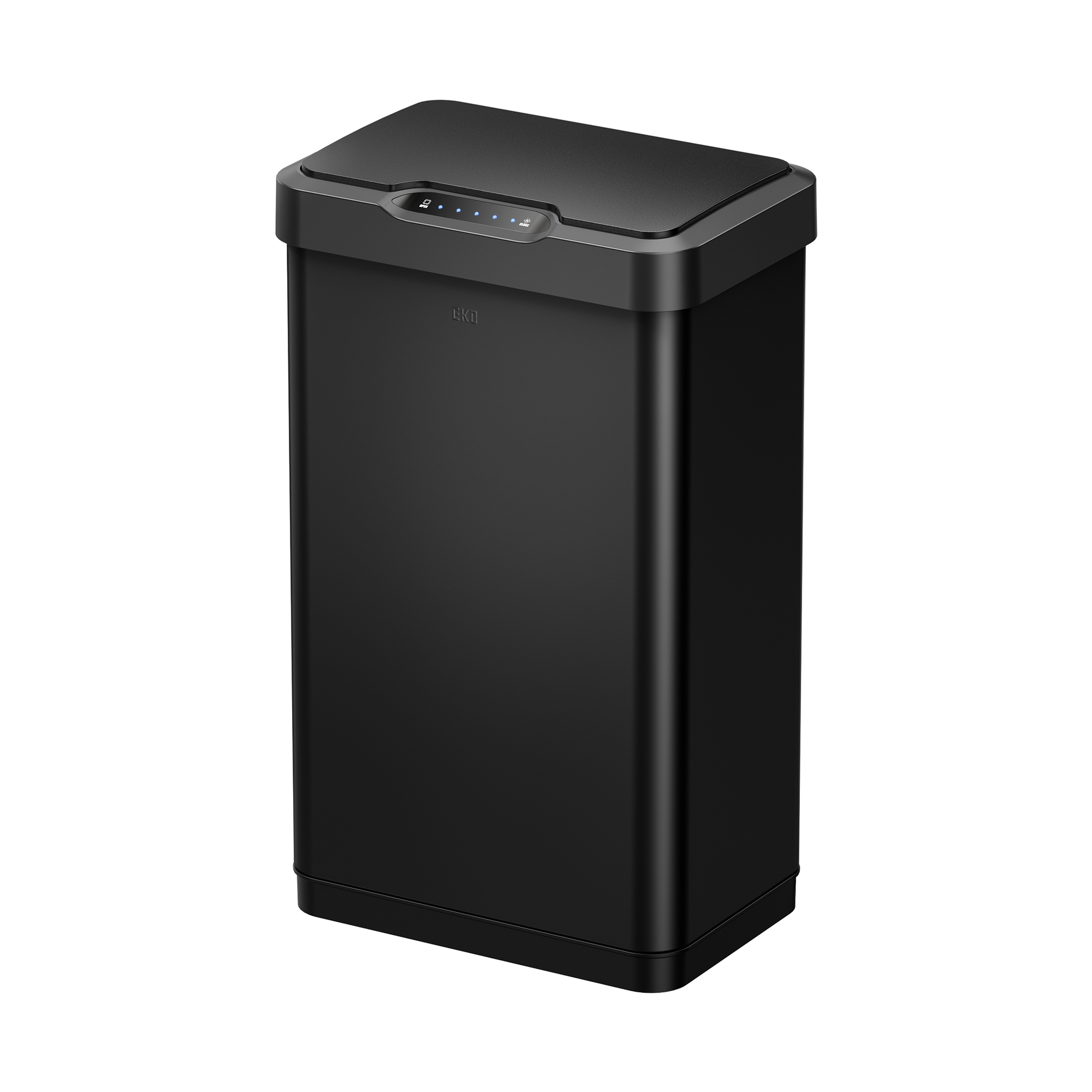 Mirage-T  50 Liter / 13 Gallon  Stainless Steel Motion Sensor Can - Matte Black