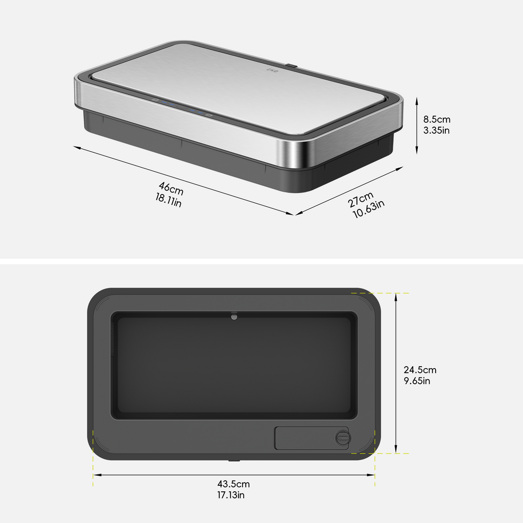 Replacement Lid for 9280-47L Sam's Item Deluxe Mirage Sensor Can