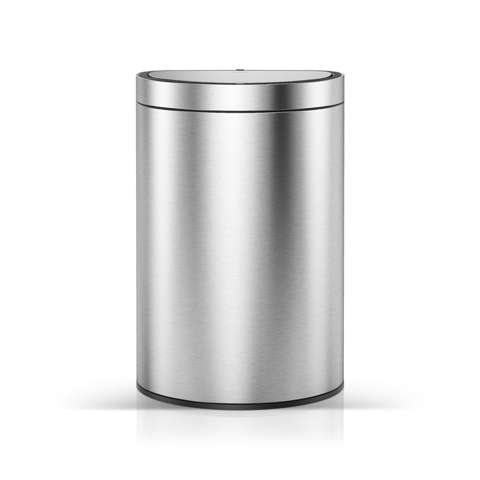 Mirage Semi-Round Motion Sensor Trash Can, 47 L