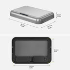 Replacement Lid for Vintage Dual Compartment